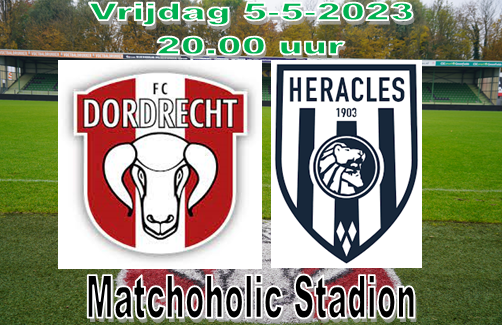 FC Dordrecht kan Heracles Almelo niet pootje lichten